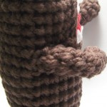 Side view showing the line of joins