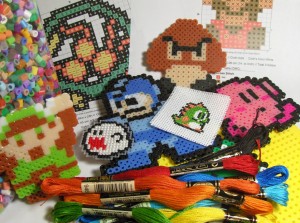 Perler Beads and Cross Stitch Perler Beads and Cross Stitch